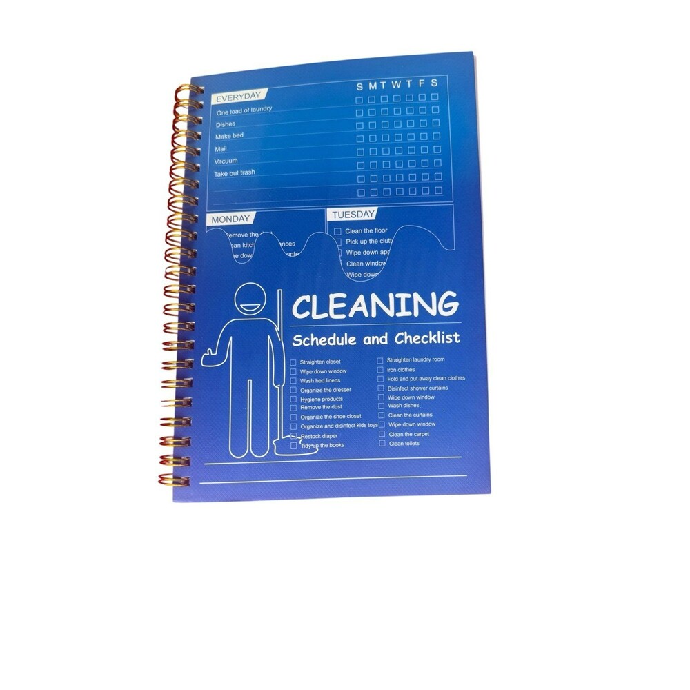 ADHD cleaning and schedule checklist book